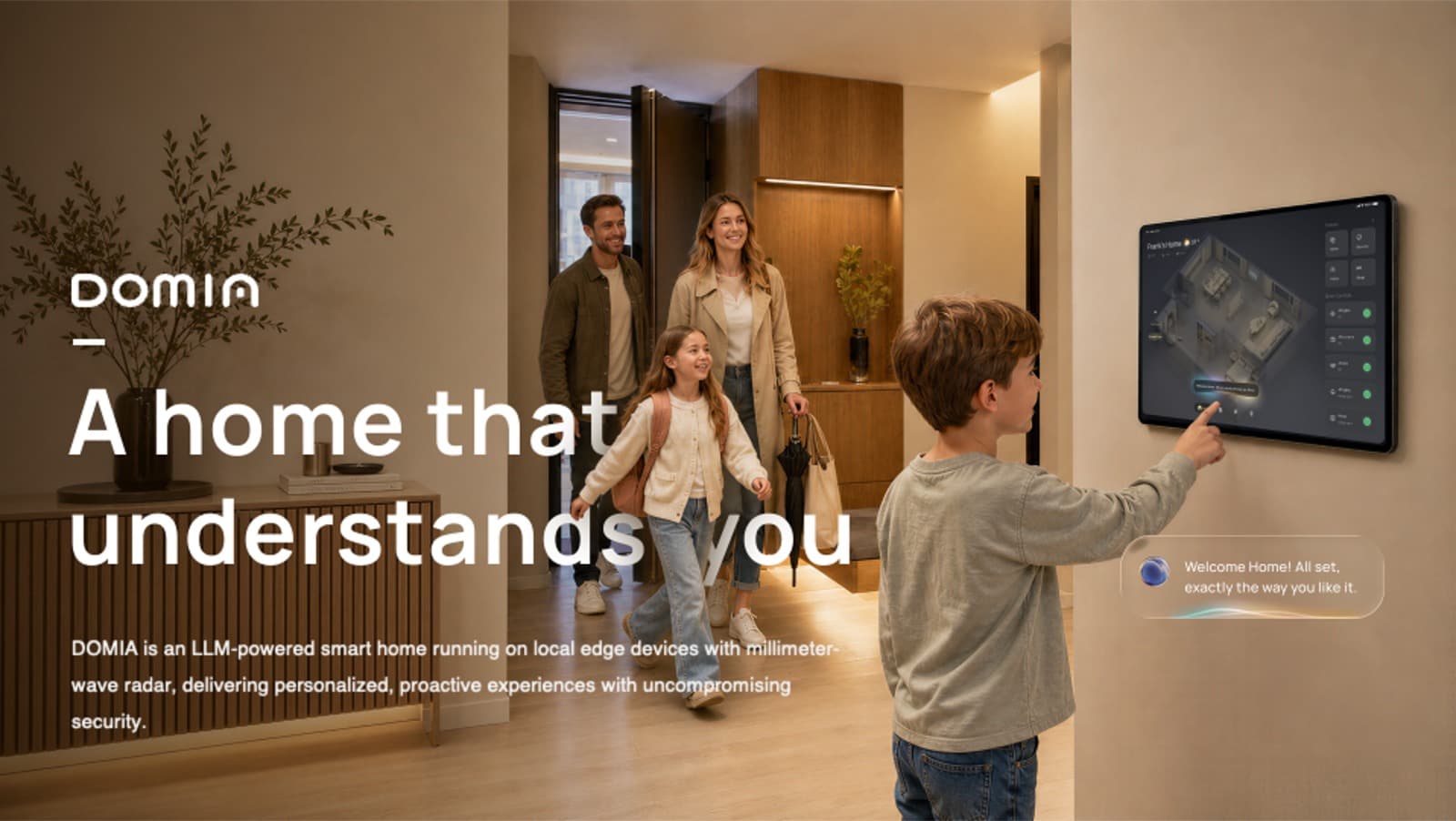 Origen Advances DOMIA's Home Intelligence, Elevates Smart Living From Commands to Autonomy